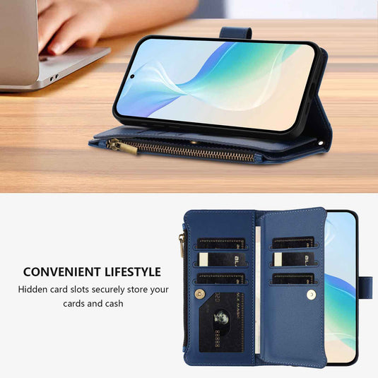 [With Hand Lanyard][With Card Slot] Nothing Phone (3a)/Pro - Premium Leather Shockproof Stylish Wallet Series Case - i-Station Mobile Phone & Electronic Device Repair and Accessories