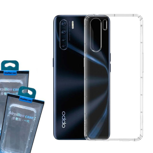 OPPO A91 / F15 / RENO 3 - Transparent Airpillow Air Cushion Shock proof Case