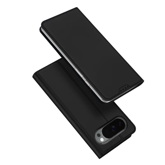[With Card Slot] Google Pixel 11 DUX DUCIS Skin Pro Series Premium PU Leather Magnetic Flip Closure Case