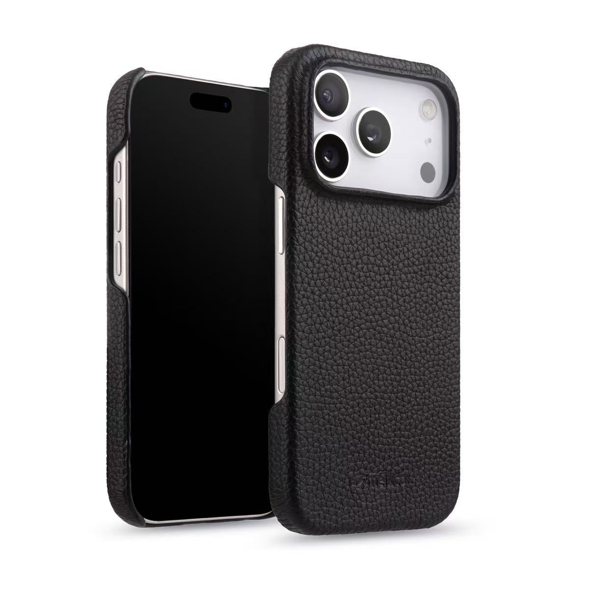 [Magsafe Compatible] Apple iPhone 17/Air/Pro/Pro Max - Melkco Business Genuie Leather Series Case - i-Station Mobile Phone & Electronic Device Repair and Accessories