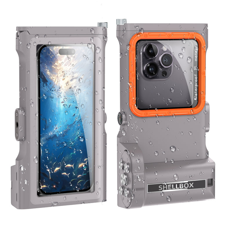 Load image into Gallery viewer, [Up to 6.9&quot;][Upgraded Version] Redpepper Universal 15m Depth (3rd Gen) Pro Diving Waterproof Phone Case With Bluetooth
