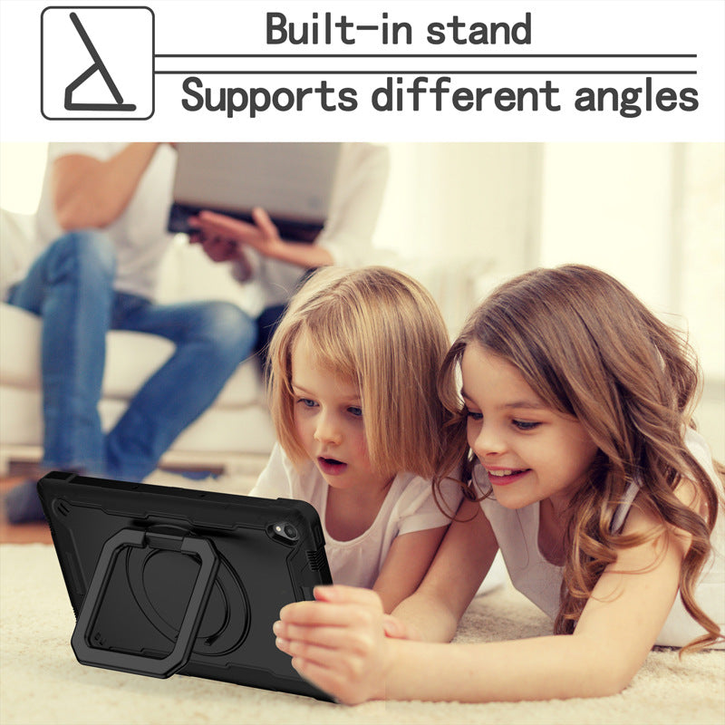 Load image into Gallery viewer, Lenovo Tab M10 Plus (3rd Gen) 10.6&quot; inch 2022 - 360 Rotation Heavy Duty Kid Friendly Ring Handle Case - i-Station Mobile Phone &amp; Electronic Device Repair and Accessories
