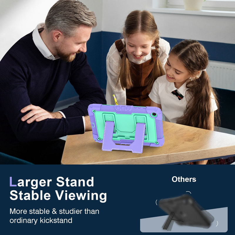 Load image into Gallery viewer, [Built-in Stand][With Shoulder Strap] Samsung Galaxy Tab A9 Plus &amp; A11 Plus 11" Kids Full-cover Heavy Duty Case
