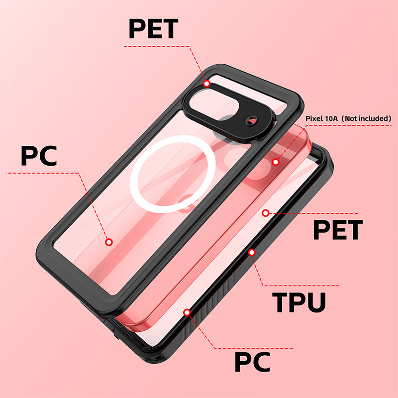 Load image into Gallery viewer, [FS Series][Magsafe Compatible] Google Pixel 10A - Redpepper Full Covered Waterproof Heavy Duty Tough Armor Case - i-Station Mobile Phone &amp; Electronic Device Repair and Accessories
