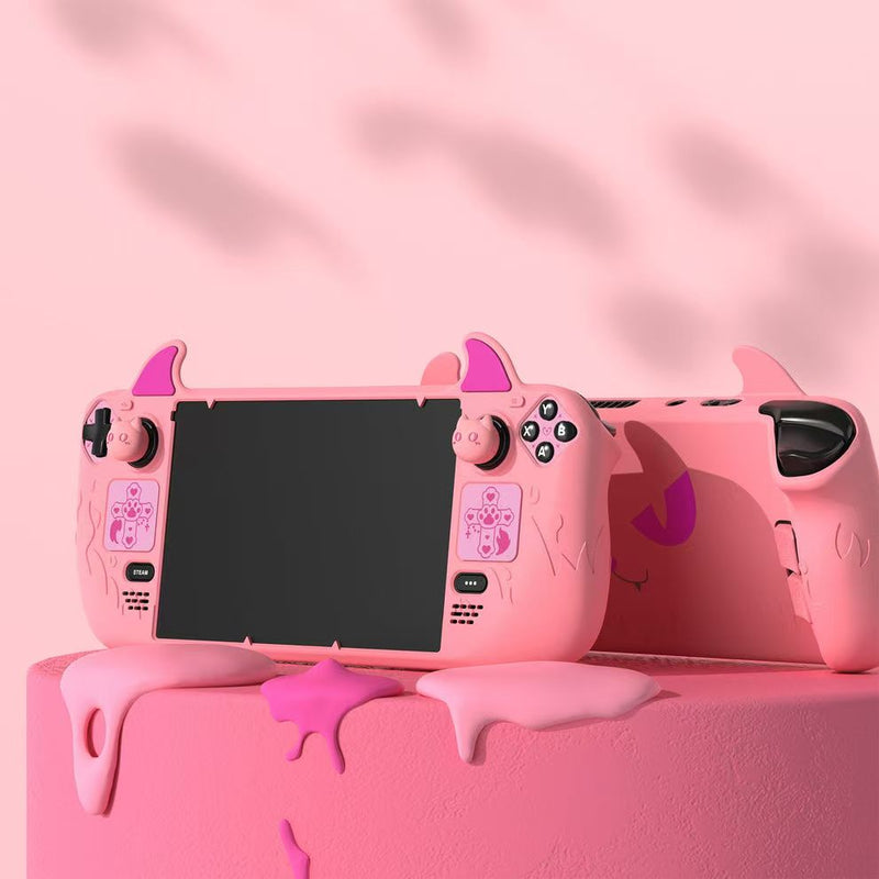 Load image into Gallery viewer, Steam Deck / OLED - PlayVital Devil Cartoon Silicone Anti-Slip Wireless Controller Cover - i-Station Mobile Phone &amp; Electronic Device Repair and Accessories
