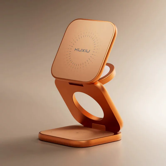 KUXIU X40 Turbo 25W Qi2.2 Magnetic 3-in-1 Foldable Wireless Charger for iPhone, Apple Watch & AirPods - i-Station Mobile Phone & Electronic Device Repair and Accessories