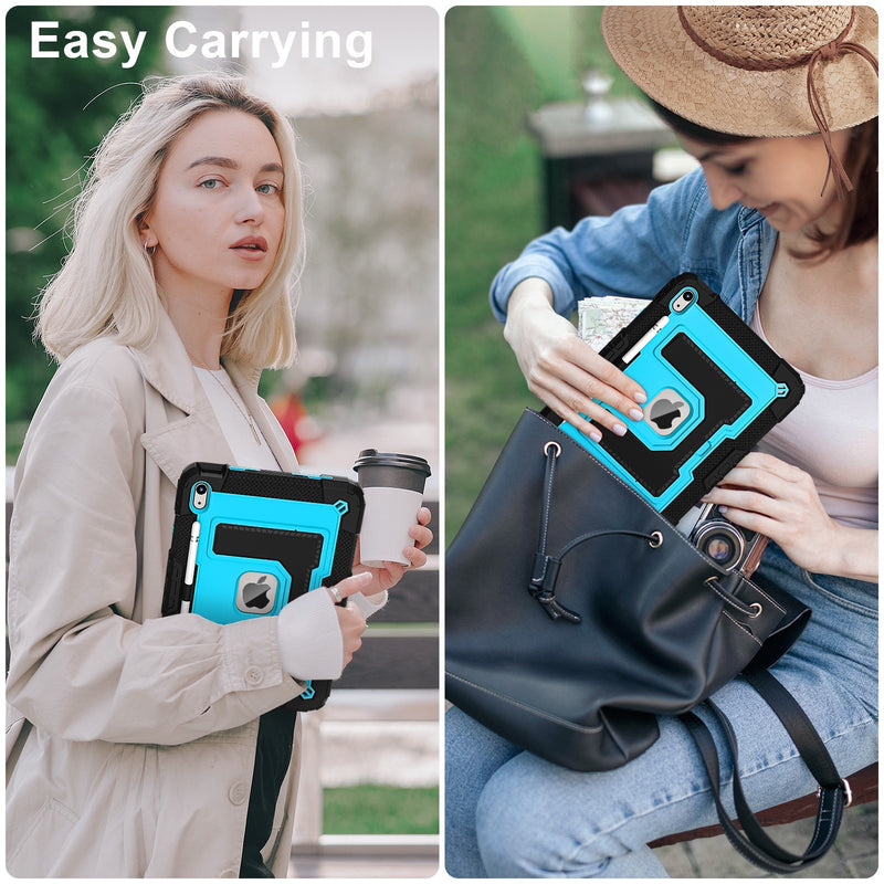 Load image into Gallery viewer, [Built-in Stand] Apple iPad 7/8/9 10.2&#39;&#39; 7/8/9th Gen (2019/2020/2021) - Military Grade Rugged Shockproof Case
