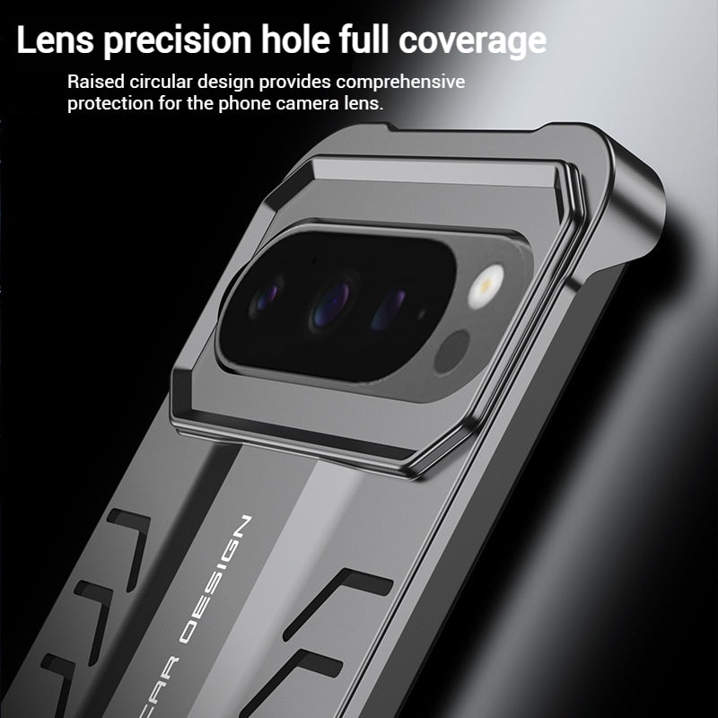 Load image into Gallery viewer, Google Pixel 9 &amp; Pro - Borderless Aluminum Alloy Auto-Lock Cooling Phone Case
