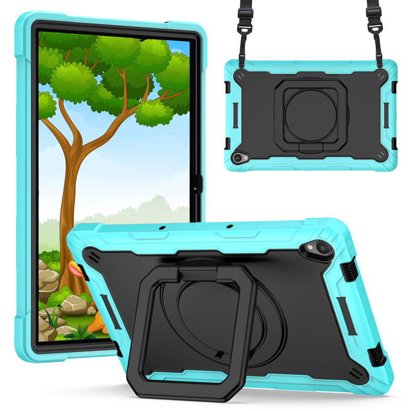 Load image into Gallery viewer, Lenovo Tab M10 Plus (3rd Gen) 10.6&quot; inch 2022 - 360 Rotation Heavy Duty Kid Friendly Ring Handle Case - i-Station Mobile Phone &amp; Electronic Device Repair and Accessories
