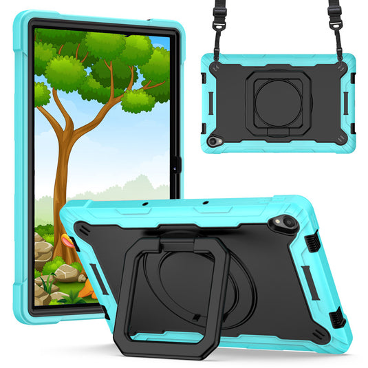 Lenovo Tab M10 Plus (3rd Gen) 10.6" inch 2022 - 360 Rotation Heavy Duty Kid Friendly Ring Handle Case - i-Station Mobile Phone & Electronic Device Repair and Accessories