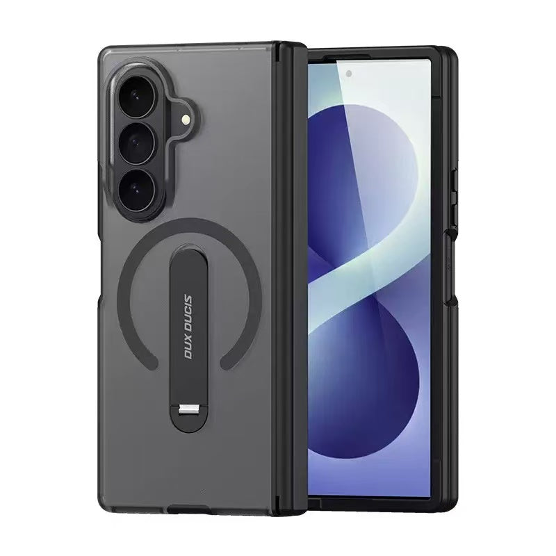 Load image into Gallery viewer, [Built-in Kickstand] Samsung Galaxy Z Fold8 Ultra Business Matte Back Panel Magnetic Case
