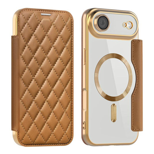 [Magsafe Compatible][With Card Slot] Apple iPhone 17/Pro/Pro Max/Air High-End Leather Full Coverage Shockproof Flip Wallet Series Case With Lens Film