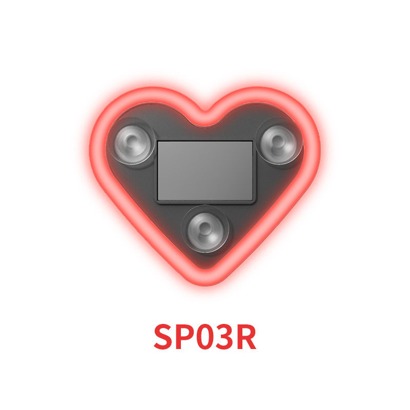 Load image into Gallery viewer, Triangle Window Heart-Shaped LED Neon Light for Car Interior Rear Windshield, Decorative Ambient Lighting - i-Station Mobile Phone &amp; Electronic Device Repair and Accessories
