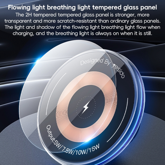 Yesido 15W Magnetic Wireless Charging Car Air Outlet Phone Holder - i-Station Mobile Phone & Electronic Device Repair and Accessories