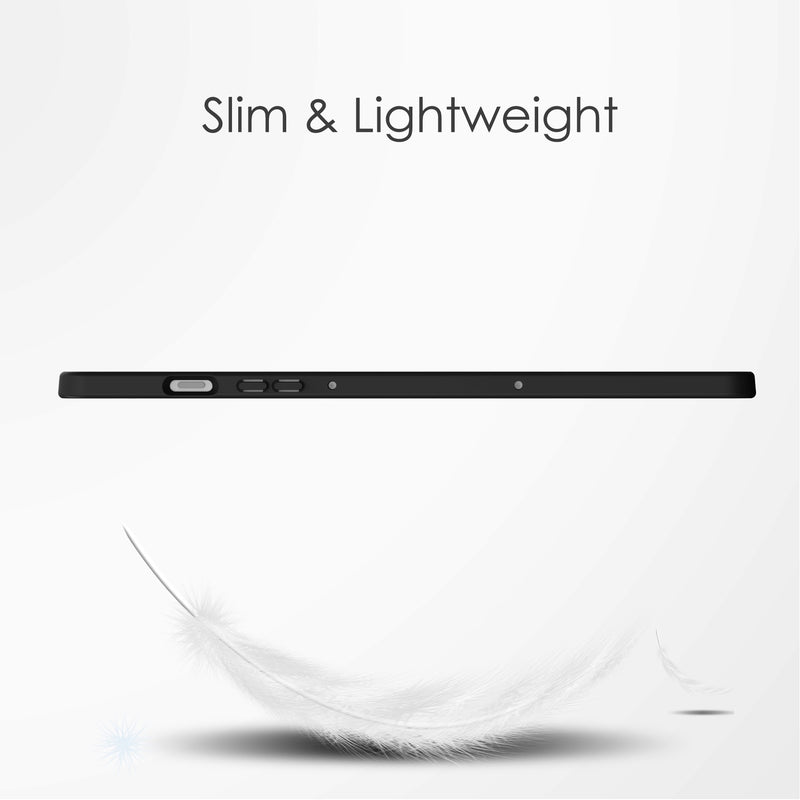 Load image into Gallery viewer, [With Pen Slot] Samsung Galaxy Tab S10 FE Plus (2025) 13.1&quot; - Acrylic Transparent Foldable Flip Cover Case

