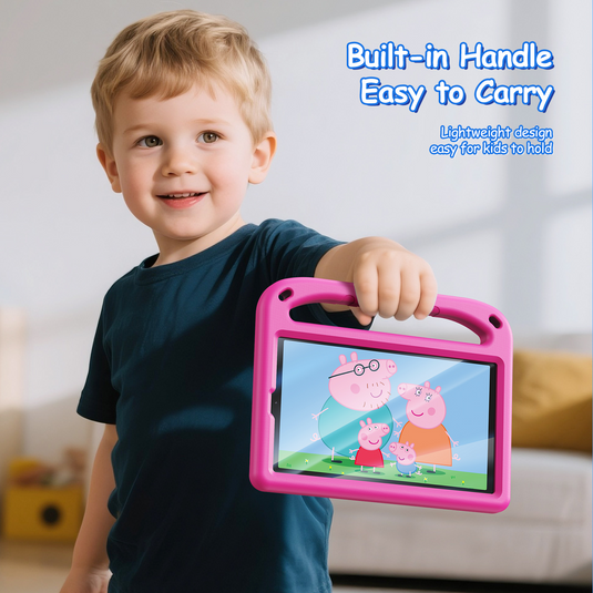 [Built-in Stand] Samsung Galaxy Tab A9 Plus (2023) 11" Kids Cartoon EVA Heavy Duty Case