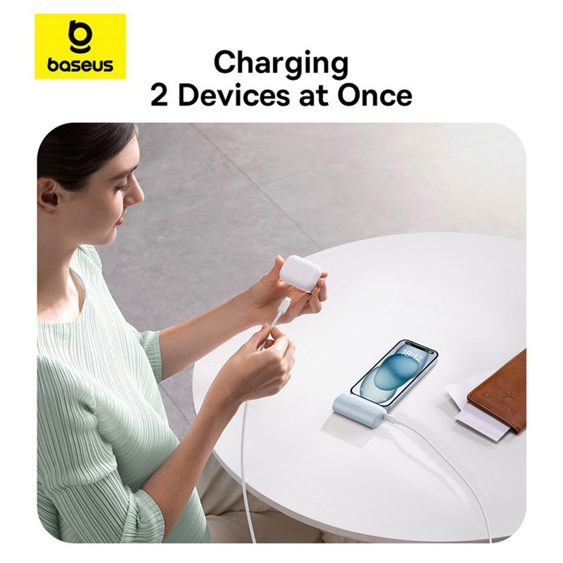 Load image into Gallery viewer, Baseus Compact Fast Charging Power Bank Type-C Edition 5000mAh 20W
