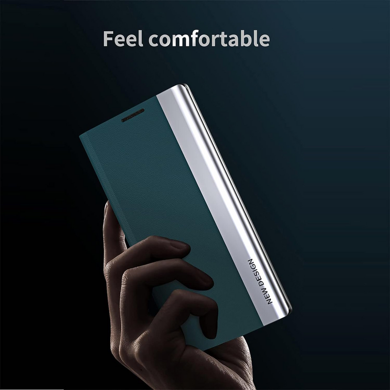 Load image into Gallery viewer, Xiaomi Redmi Note 13 5G/Pro 5G/Pro+ Ultra-thin Premium Minimalist Folding Genuine Leather Series Case
