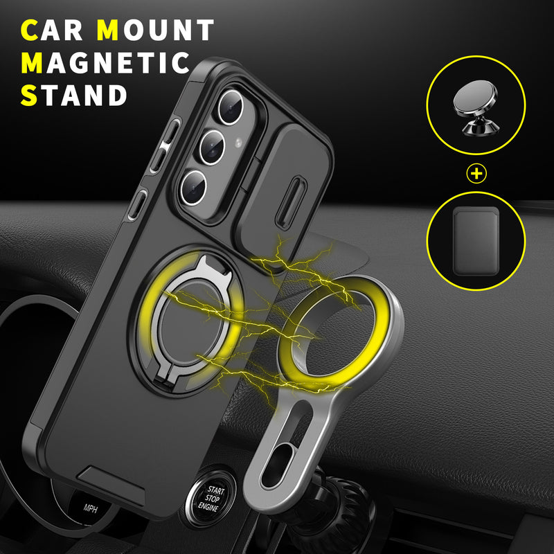 Load image into Gallery viewer, [Built-in Kickstand] Samsung Galaxy A17 (SM-A176) - Rugged Shockproof Heavy Duty Series Case
