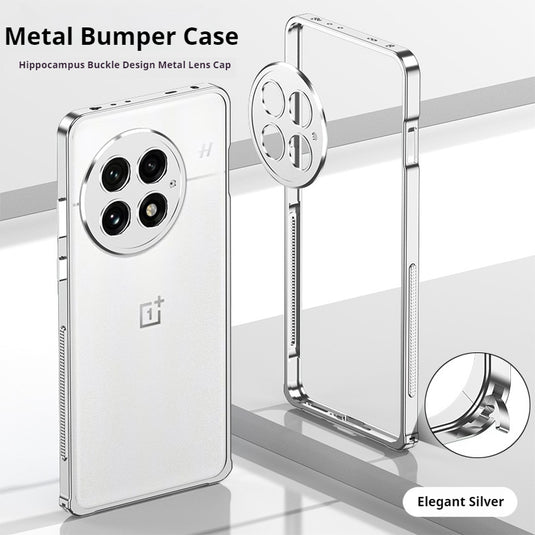 OnePlus 15 5G - Seahorse Buckle Metal Frame With Detachable Metal Lens Cover