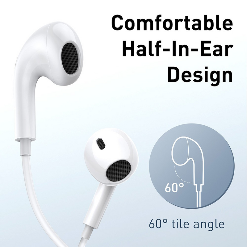 Load image into Gallery viewer, Baseus Encok CZ17 Semi-In-Ear Wired Earphones
