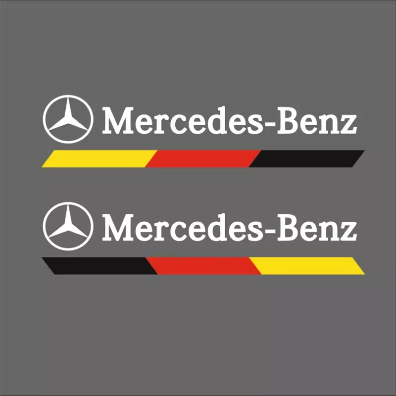Load image into Gallery viewer, Mercedes-Benz Sport Style Rear Window &amp; Quarter Window Decal Sticker for A/B/C/E/GLA/GLC/CLS
