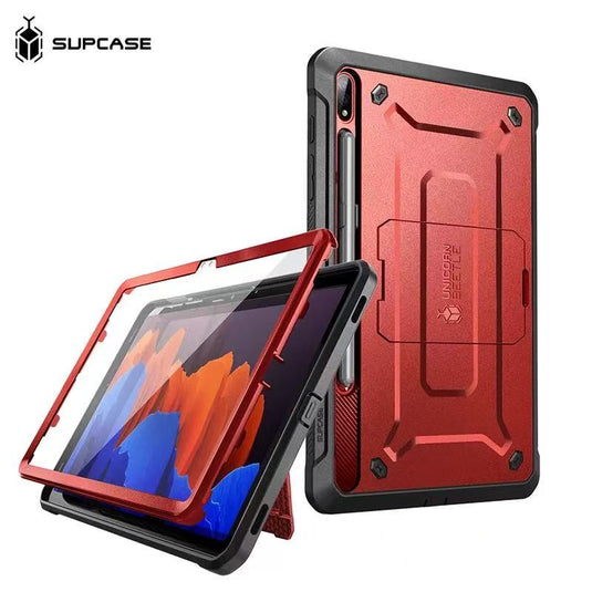 [Built-in Screen Protector & Stand][Pencil Holder] SUPCASE Samsung Tab S8 Ultra & S9 Ultra & S10 Ultra 14.6" SUPCASE Full-Body Cover Heavy Duty Rugged Protective Series Case