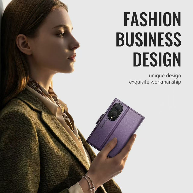 Load image into Gallery viewer, [With Card Slot] Samsung Galaxy Z Fold8 / Ultra - Premium Leather Shockproof Wallet Series Case
