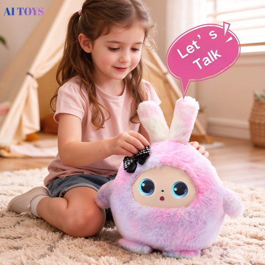 AI Smart Interactive Companion Plush Toy – Voice Chat, Emotional Support & Multi-Language Learning for Kids - i-Station Mobile Phone & Electronic Device Repair and Accessories
