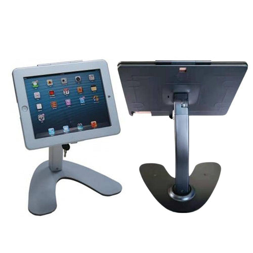 Apple iPad POS Metal Lockable Holder Countertop Stand - Polar Tech Australia