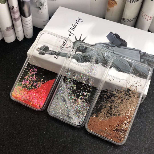 Apple iPhone 11/Pro/Max G-Case Star Glitter Clear Transparent Watering Case - Polar Tech Australia