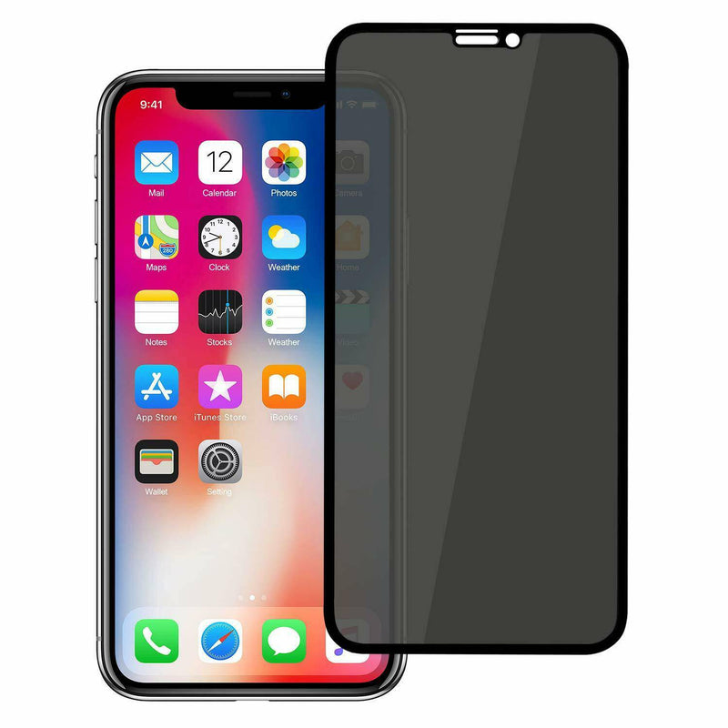 Load image into Gallery viewer, Apple iPhone 12/Mini/Pro/Max Full Covered 9D Privacy Tempered Glass Screen Protector - Polar Tech Australia
