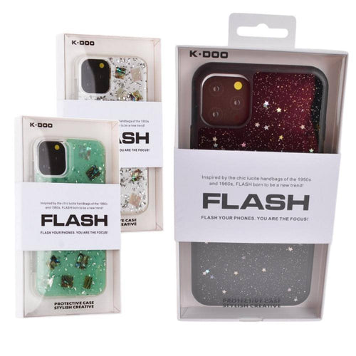 Apple iPhone 12 Mini/Pro/Max K-DOO Flash Bling Bling Stars Shining Case - Polar Tech Australia