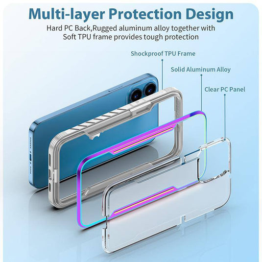 Apple iPhone 13/Mini/Pro/Max Military Defense Heavy Duty Drop Proof Case - Polar Tech Australia