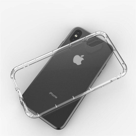 Apple iPhone X/XS/XR/XS Max AirPillow Cushion Ultra-Thin Crystal clear soft TPU Case - Polar Tech Australia