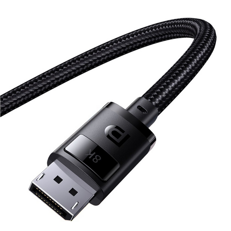 Load image into Gallery viewer, Baseus High Definition Series DP 8K to DP 8K Adapter Cable 1.5M - Cluster Black - i-Station Mobile Phone &amp; Electronic Device Repair and Accessories
