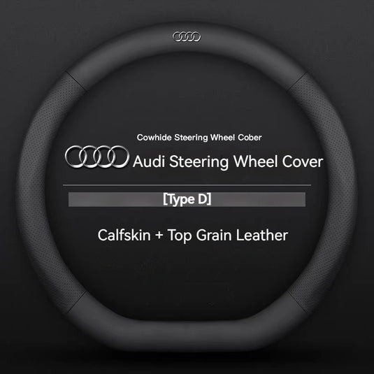 Audi Genuine Cowhide Leather Steering Wheel Cover For Q5L, A4L, A3, A6L, Q3, Q2L, A5, Q7, A7, Q8, S3 - i-Station Mobile Phone & Electronic Device Repair and Accessories