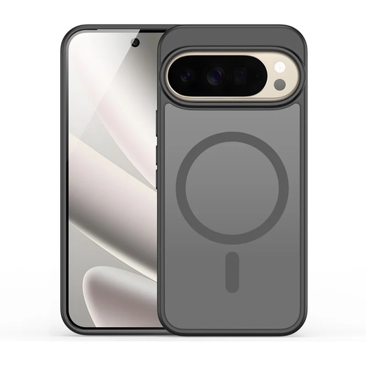 Google Pixel 10 & 10 Pro & 9 & 9 Pro - Skin Friendly MatteTransparent Magnetic Phone Case