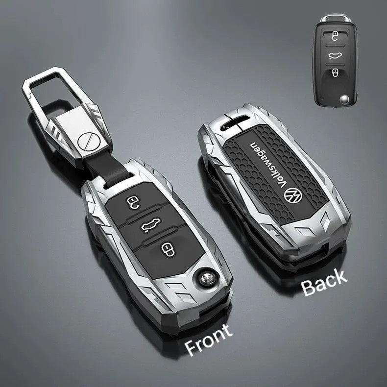 Load image into Gallery viewer, Volkswage Heavy-Duty Mecha Car Key Fob Case Cover For Golf 8, Golf 8 Pro, ID.3, ID.4 X, ID.6, Lamando L, Talagon, Tavendor, Teramont X
