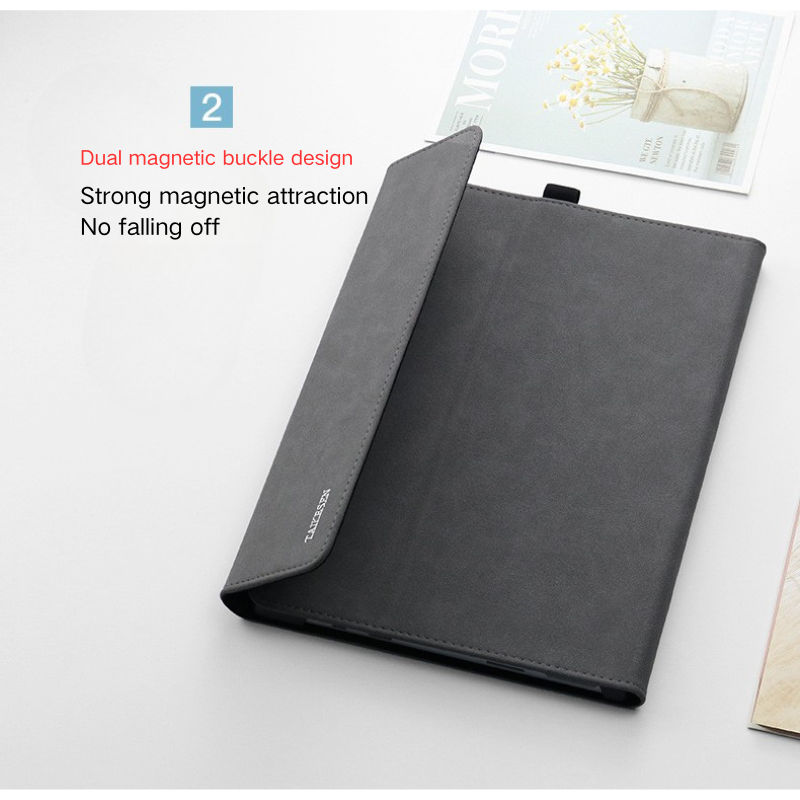 Load image into Gallery viewer, Microsoft Surface Go 1/2/3/4 Laptop Leather Sleeve Case With Power Adapter Pouch - i-Station Mobile Phone &amp; Electronic Device Repair and Accessories
