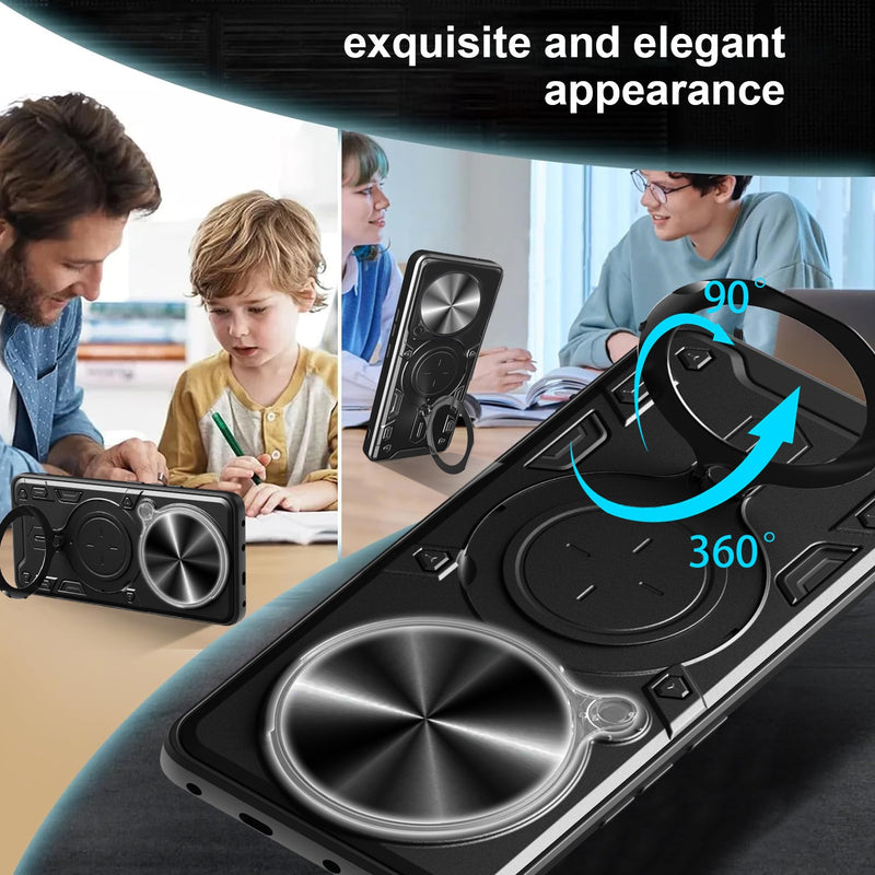 Load image into Gallery viewer, [Built-in Bracket] OPPO Reno13 / Pro - Minimalist Ultra-thin Shockproof Phone Stand Series Case
