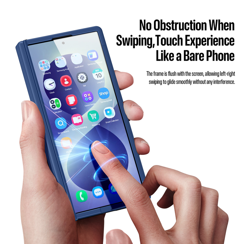 Load image into Gallery viewer, [Built-in Kickstand] Samsung Galaxy Z Fold8 Ultra Business Matte Back Panel Magnetic Case
