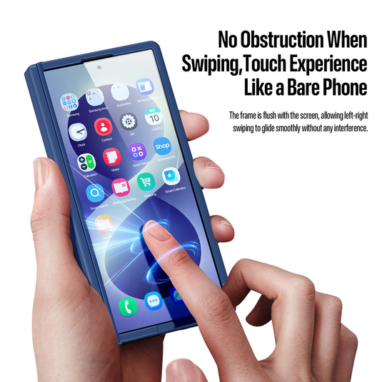 [Built-in Kickstand] Samsung Galaxy Z Fold8 Ultra Business Matte Back Panel Magnetic Case