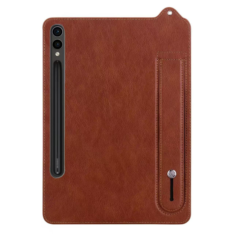 Load image into Gallery viewer, Samsung Galaxy Tab S11 Ultra (2025) 14.6&quot; - Shockproof Stand Hand Strap Tablet Case Leather TPU Case
