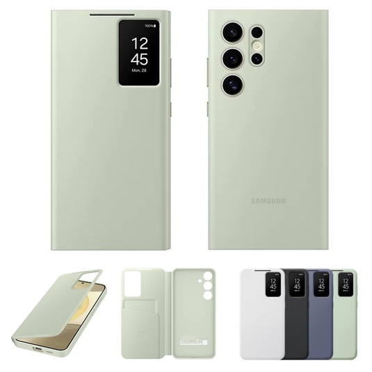 Samsung Galaxy S23 Ultra 5G (SM-S918) - Samsung Smart View Wallet Flip Case