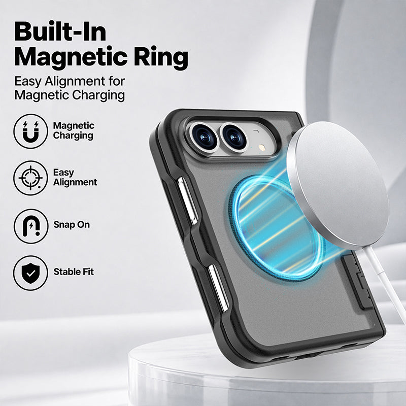 Load image into Gallery viewer, Apple iPhone Duo - Redpepper TF Matte Series Shock Magnetic Case
