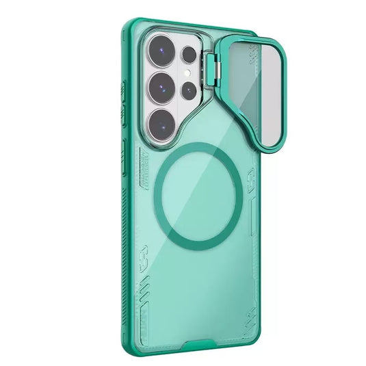 [Magsafe Compatible] Samsung Galaxy S26 Ultra (SM-S948) - Nillkin Lens Stand Shockproof Case