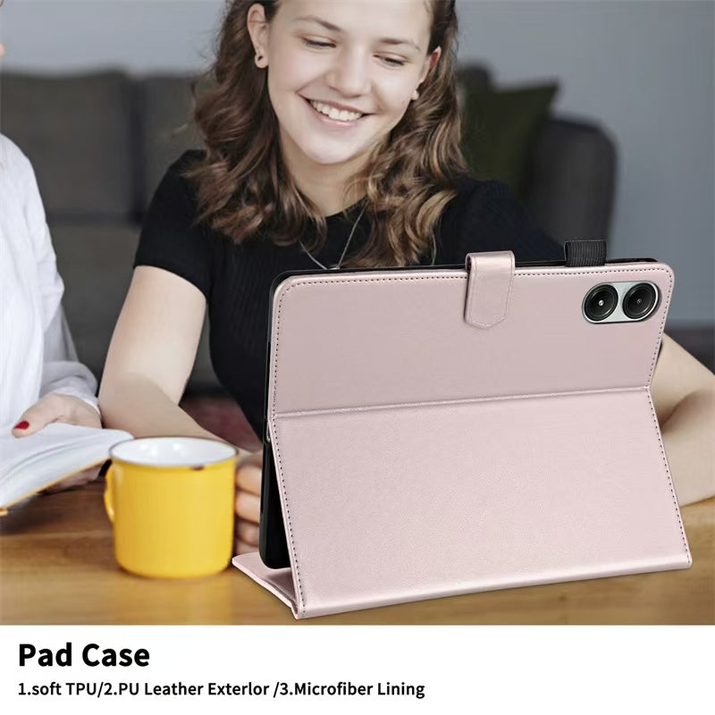 Load image into Gallery viewer, [With Card Slot] Xiaomi Redmi Pad Pro 12.1’’ 2024 Business PU Leather Tablet Protective Case
