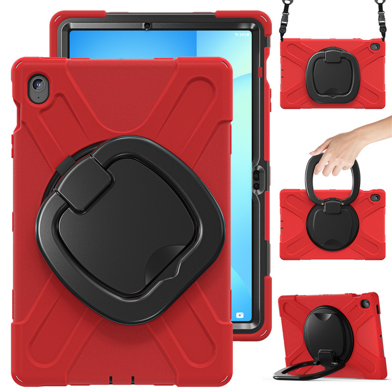 Load image into Gallery viewer, Samsung Tab S10 FE Plus 13.1&quot; 2025 - 360 Degree Rotation Heavy Duty EVA Kid Friendly Ring Holder Stand Case - i-Station Mobile Phone &amp; Electronic Device Repair and Accessories
