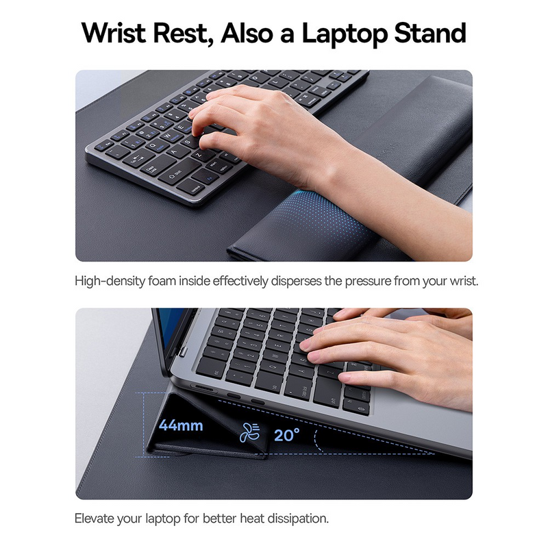 Load image into Gallery viewer, Baseus MagPro Series II Smart Desk Mat (with Wireless Charger)-Cosmic Black - i-Station Mobile Phone &amp; Electronic Device Repair and Accessories
